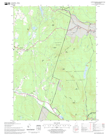 East Haverhill Quadrangle, New Hampshire-Vermont