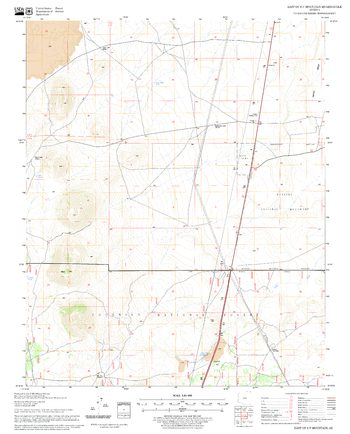 East of S P Mountain Quadrangle, Arizona