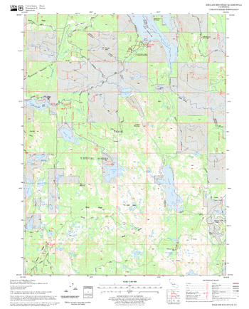 English Mountain Quadrangle, California