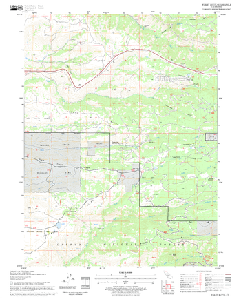 Finley Butte Quadrangle, California