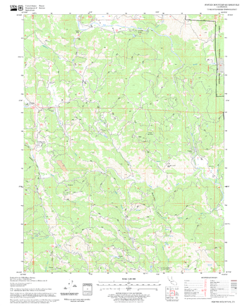 Foster Mountain Quadrangle, California