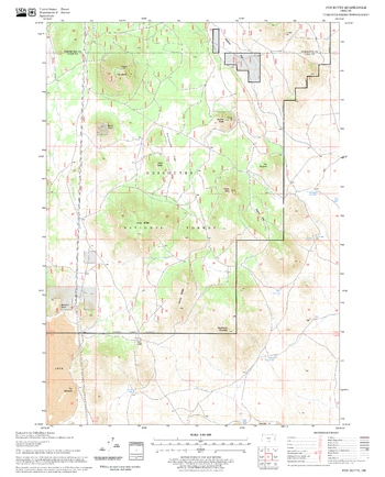 Fox Butte Quadrangle, Oregon