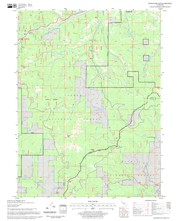 Fredonyer Pass Quadrangle, California