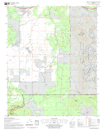 Garland Prairie Quadrangle, Arizona