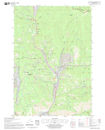 Gibbonsville Quadrangle, Idaho