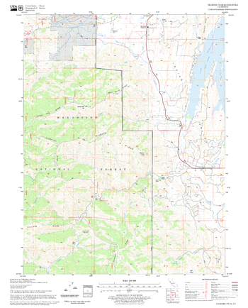 Gilmore Peak Quadrangle, California