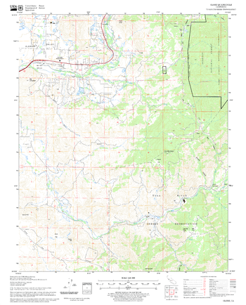 Globe Quadrangle, California