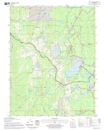 Gold Lake Quadrangle, California