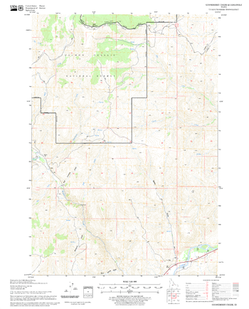 Gooseberry Creek Quadrangle, Idaho