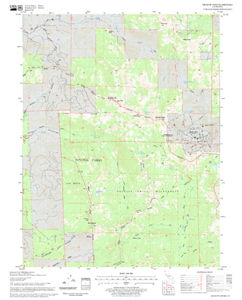 Granite Chief Quadrangle, California