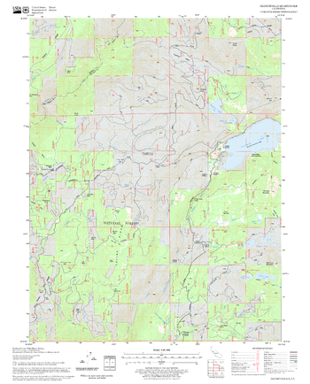 Graniteville Quadrangle, California