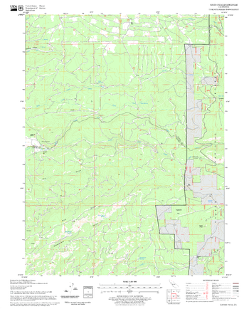 Grays Peak Quadrangle, California