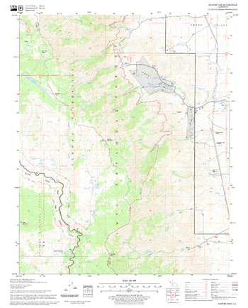 Haiwee Pass Quadrangle, California