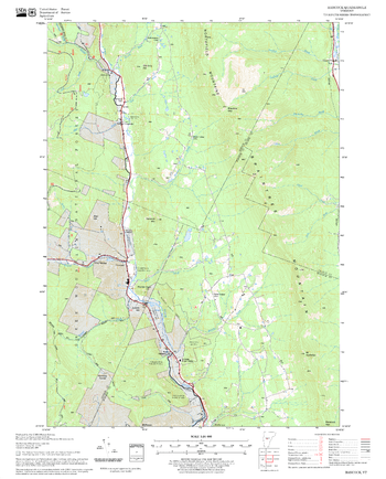 Hancock Quadrangle, New Hampshire-Vermont