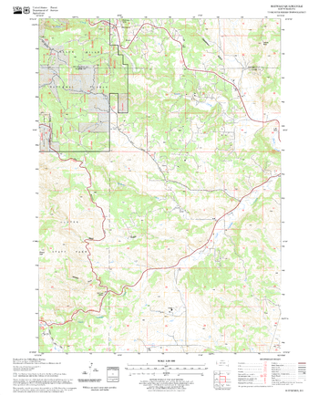 Hayward Quadrangle, South Dakota