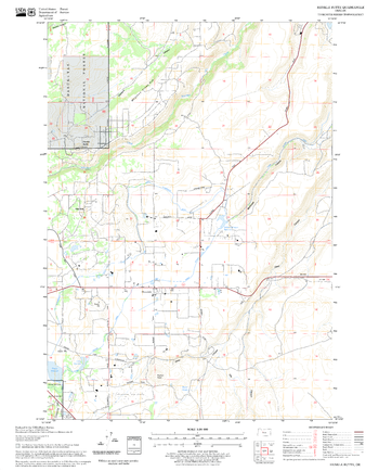 Henkle Butte Quadrangle, Oregon
