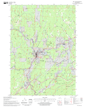 Hill City Quadrangle, South Dakota