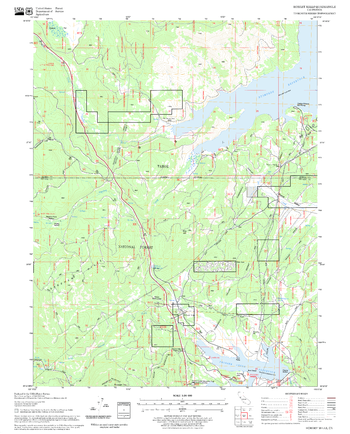 Hobart Mills Quadrangle, California