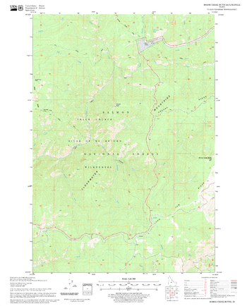 Horse Creek Butte Quadrangle, Idaho