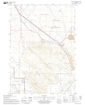 Horse Ridge Quadrangle, Oregon