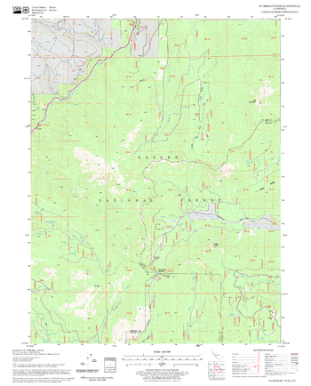 Humboldt Peak Quadrangle, California