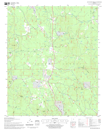 Hutch Mountain Quadrangle, Arizona