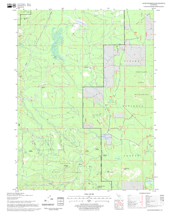 Jacks Backbone Quadrangle, California