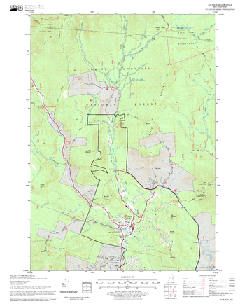 Jackson Quadrangle, New Hampshire-Vermont