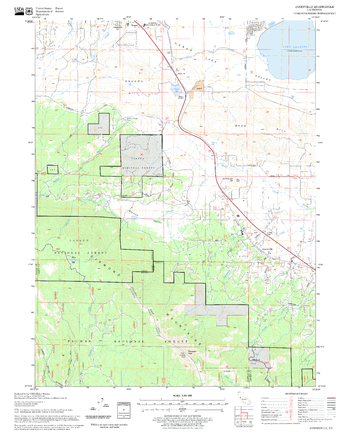 Janesville Quadrangle, California