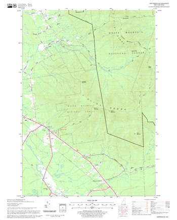 Jefferson Quadrangle, New Hampshire-Vermont