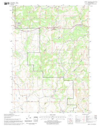Jewel Cave NW Quadrangle, South Dakota