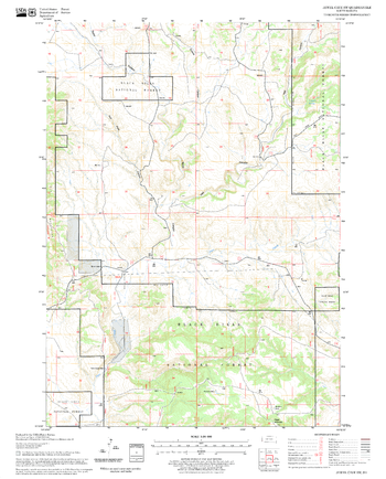 Jewel Cave SW Quadrangle, South Dakota