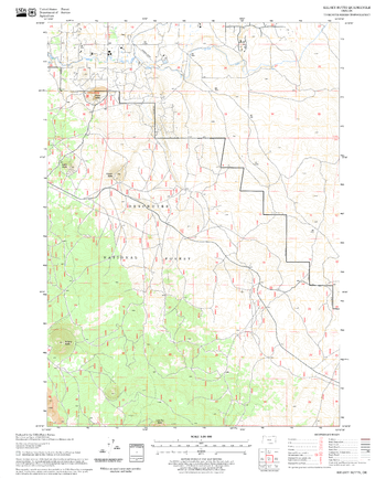 Kelsey Butte Quadrangle, Oregon