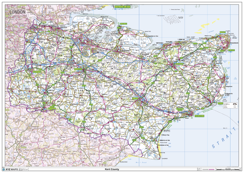 Kent County Map