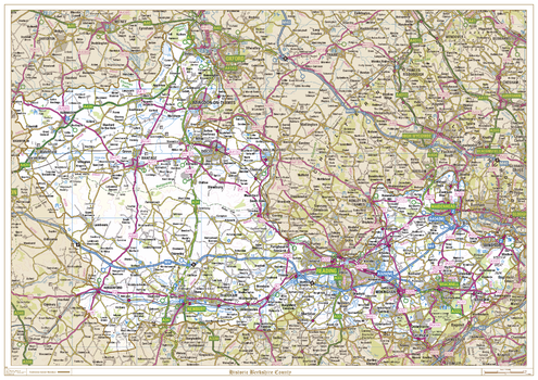 Historic Berkshire County Map