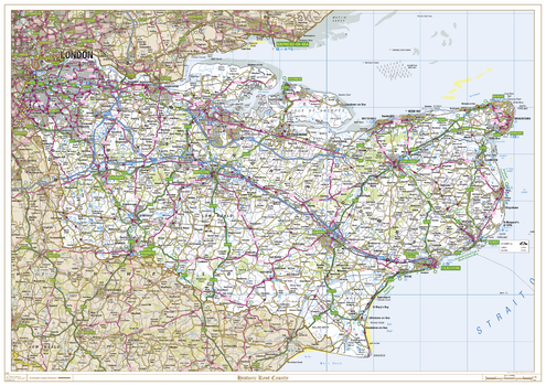 Historic Kent County Map