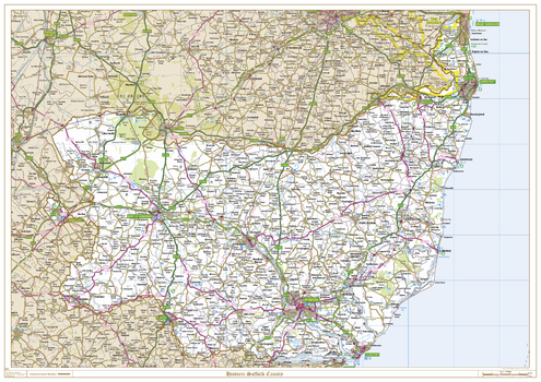 Historic Suffolk County Map