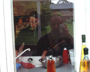 Andy | Kitchen Window Reflection | Melbourne, Australia