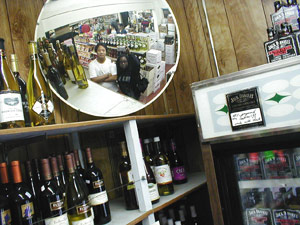 Andrea | K & Me in the Liquor Store | Santa Barbara, CA