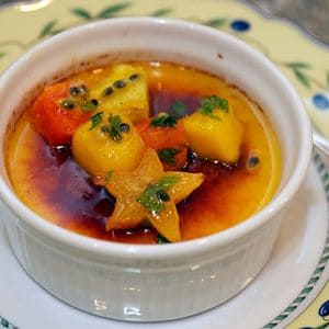 Sous vide creme brulee