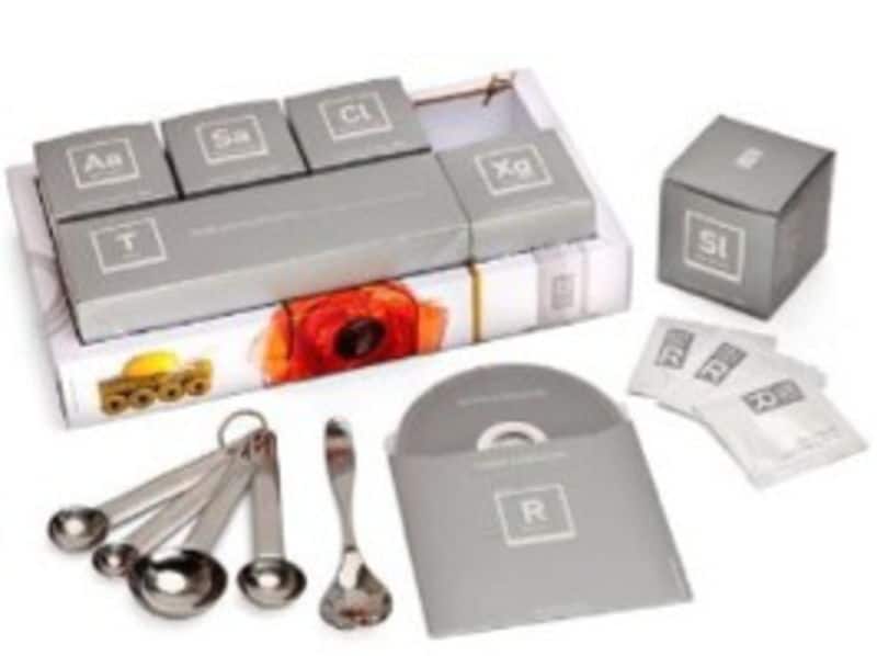 Kit Cuisine Moléculaire R-EVOLUTION Molecule-R – Sphérification, Mousses, Caviar & Plus – 50 Recettes DVD Inclus