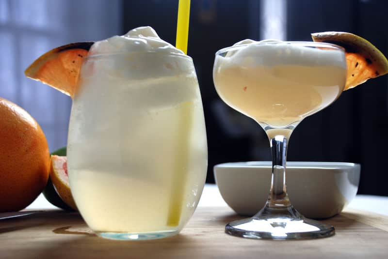 Paloma Recipe with Grapefruit Foam