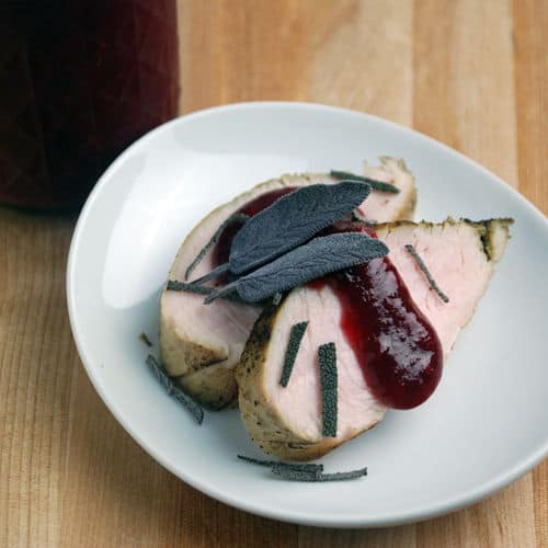 Sous Vide Turkey Breast with Cranberry Chutney image