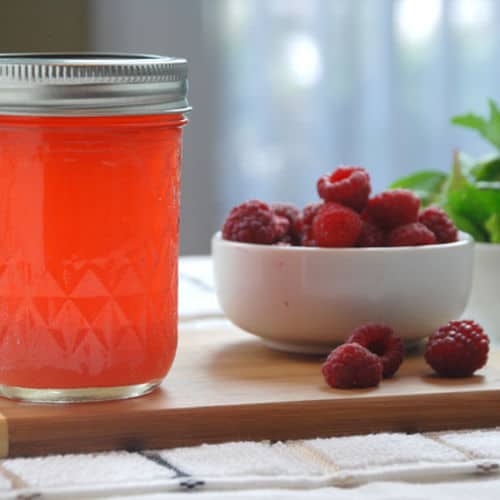 Sous Vide Raspberry Infused Vinegar Recipe image