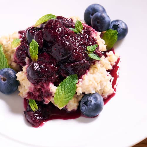 Sous Vide Blueberry Compote Recipe image