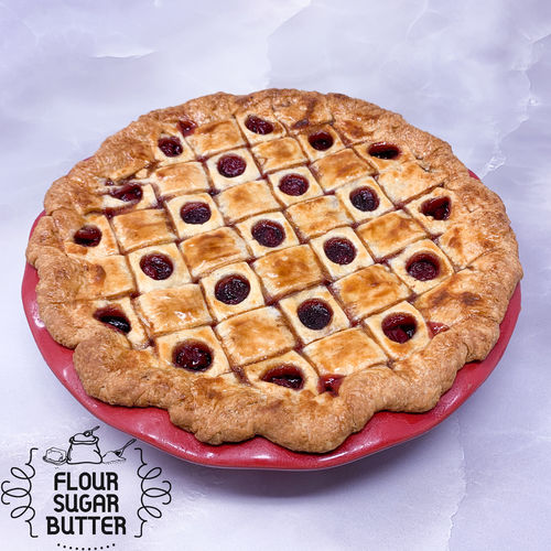 Sous Vide Blue Ribbon Cherry Pie Recipe image