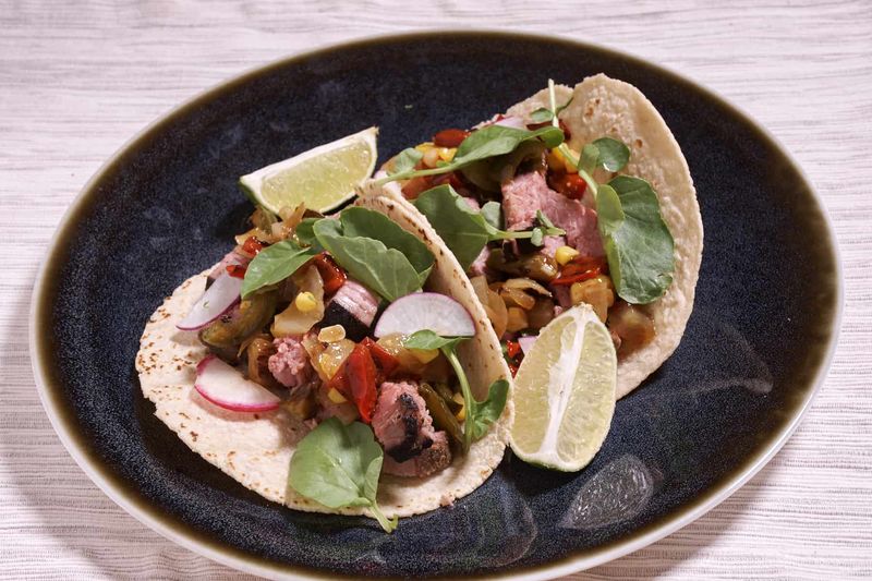 Sous Vide Asian Flank Steak Tacos Recipe