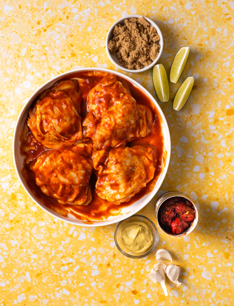 Sous Vide Chicken Thighs with Chipotle Mustard BBQ Sauce Recipe