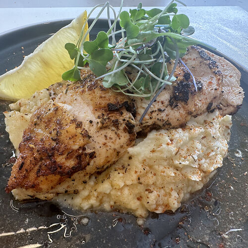 Sous Vide Bone In Chicken Breast Recipe image