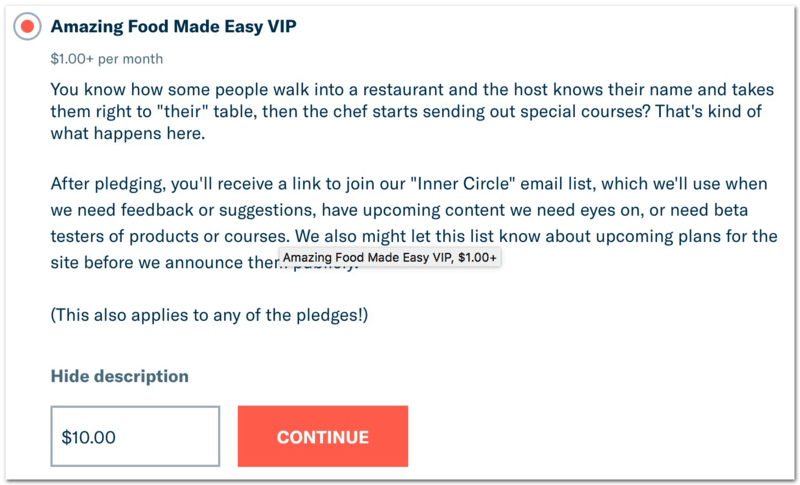 How to Set up a Patronage Campaign image